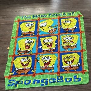 Vintage SpongeBob SquarePants Blanket